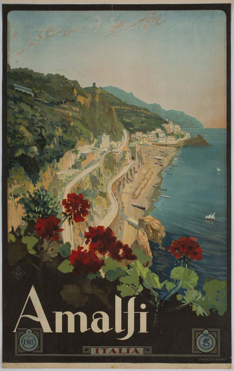 Amalfi locandina pubblicitaria